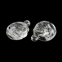 Transparent Acrylic Pendants&nbsp;TACR-G048-20