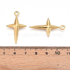 304 Stainless Steel Pendants&nbsp;STAS-N109-121G