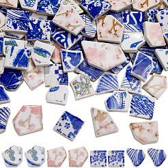 500G 4 Styles Handmade Porcelain Cabochons&nbsp;PORC-SP0001-22