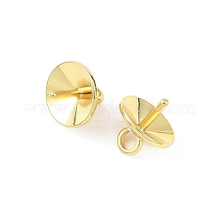 SHEGRACE Brass Cup Pearl Peg Bails Pin Pendants&nbsp;XGRQ1R671-349G