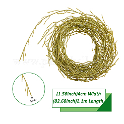 Plastic Artificial Rattan&nbsp;DIY-WH0430-917