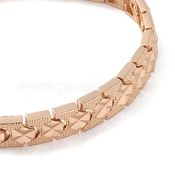 Brass Link Chain Bracelets for Women Men&nbsp;BJEW-P324-01E-KCG