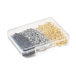 450Pcs 3 Colors Brass Wire Guardian and Protectors&nbsp;KK-FS0001-63