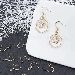 200Pcs Brass Earring Hooks&nbsp;KK-CN0001-35