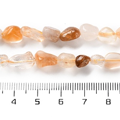 Natural Yellow Quartz Beads Strands&nbsp;G-P497-01C-45