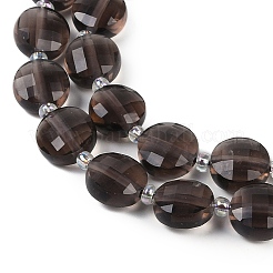 Natural Ice Obsidian Beads Strands&nbsp;G-B094-A08-01