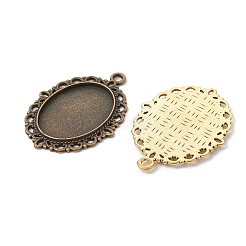 DIY Blank Oval Dome Pendant Making Kit&nbsp;DIY-FS0005-20