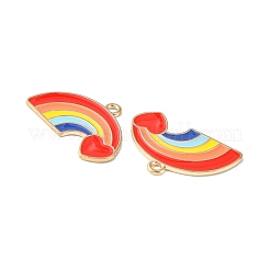 Alloy Enamel Pendants&nbsp;ENAM-D047-08LG