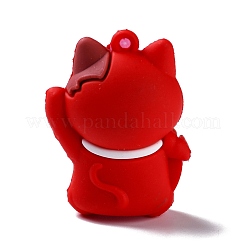 PVC Cartoon Lucky Cat Doll Pendants&nbsp;KY-F017-01