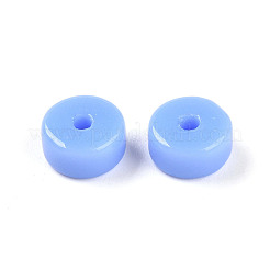 Opaque Solid Color Glass Beads&nbsp;X1-GLAA-N007-6x3mm-A05