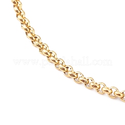 304 Stainless Steel Rolo Chain Bracelets&nbsp;X-BJEW-JB06029