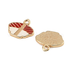 Brass Enamel Pendants&nbsp;KK-CBA9175-35A-G