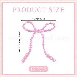 12Pcs Plastic Imitation Pearl Beads Cake Decoration&nbsp;AJEW-CP0010-61B
