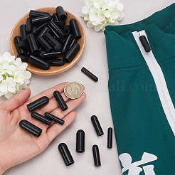 25Pcs 5 Styles Rubber End Caps&nbsp;FIND-WH0173-561