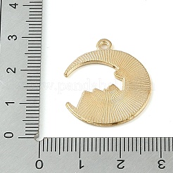 Tarot Style Alloy Eanaml Pendants&nbsp;PALLOY-S184-02G-B