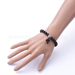 Stretch Charm Bracelets&nbsp;BJEW-JB05234-01