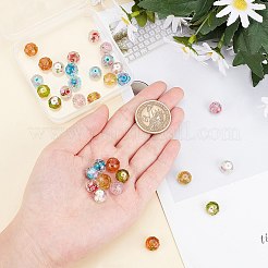 福袋  ランダム ガラス ランプワーク ビーズ  チャームペンダントキット  混合図形  ランダムな色&nbsp;DIY-LUCKYBAY-86