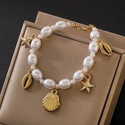 Alloy Charm Bracelets&nbsp;WG0FACA-01