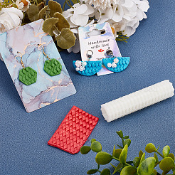 Polymer Clay Texture Roller&nbsp;DIY-WH0010-47A