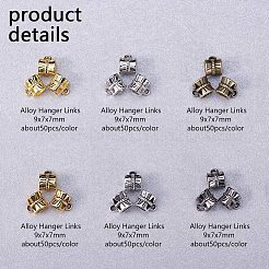 チベットスタイルの合金チューブベイル  ループベイル  保釈ビーズ  コラム  鉛フリー＆カドミウムフリー  ミックスカラー  9x7x7mm  穴：1.4mm&nbsp;TIBE-PH0005-07-NR