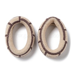ナイロン弾性ヘアタイ  ヘアアクセサリー女性女の子ポニーテールホルダー  ミックスカラー  13mm  内径：30mm&nbsp;OHAR-D010-03