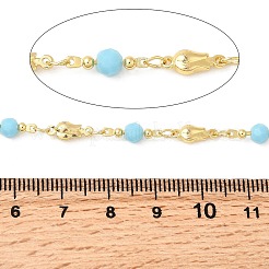 Brass Round Link Chains&nbsp;KK-D391-09G