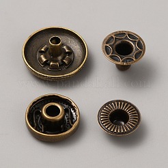 Alloy Snap Button&nbsp;FIND-WH0421-74P