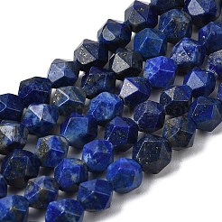 Natural Lapis Lazuli Beads Strands&nbsp;G-Z119-A39-01