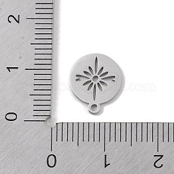 Non-Tarnish 304 Stainless Steel Pendants&nbsp;LS-STAS-B062-12P