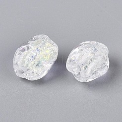 Handmade Foil Glass Beads Strands&nbsp;FOIL-N033-02H