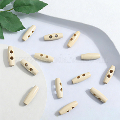 30Pcs Natural Wood Buttons&nbsp;FIND-GF0009-92B
