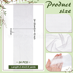24Pcs Nylon Mesh Fabric&nbsp;DIY-PH0036-02