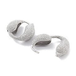 Brass Hoop Earrings&nbsp;KK-B082-21P