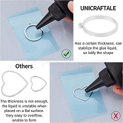 12Pcs 3 Styles 304 Stainless Steel Open Back Bezel Flat Round Pendants&nbsp;FIND-UN0002-73