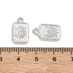 Alloy Rhinestone Pendants&nbsp;FIND-D044-08P