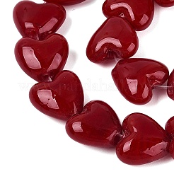 Handmade Lampwork Beads Strands&nbsp;LAMP-Q041-04B-01