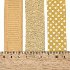 9 Yards 3 Styles Polyester Ribbon&nbsp;SRIB-A014-H02