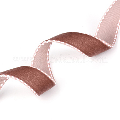 90% Polyamide 10% Polyester Single Face Velvet Ribbon&nbsp;OCOR-Q042-6.5mm-208