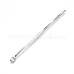 ステンレス鋼の耳かき  耳垢除去ツール  ステンレス鋼色  77x4x2mm&nbsp;AJEW-WH0114-59P