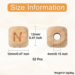 2Bags Wooden Beads&nbsp;WOOD-CJ0001-99