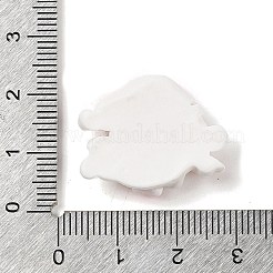 クリスマス ウサギ テーマ 不透明樹脂 デコデン カボション  サンタクロース  20.5x25.5x7.5mm&nbsp;RESI-S397-01H