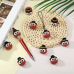 10Pcs Silicone Beads&nbsp;SIL-SZ0003-34B