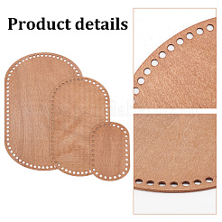 Wooden Basket Bottoms&nbsp;TOOL-WH0159-02C