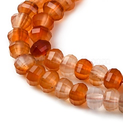 Natural Carnelian Beads Strands&nbsp;G-P587-D06-01