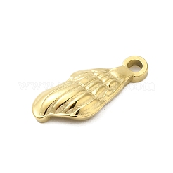 304 Stainless Steel Pendants&nbsp;STAS-U023-17G