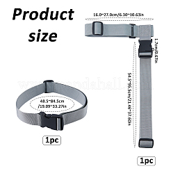 ナイロン製ラゲッジストラップ2本  プラスチックバックル付き  ゲインボロ  485~845mm&nbsp;AJEW-WH0752-695A