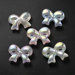 UV Plating Luminous Transparent Acrylic Beads&nbsp;OACR-P010-07