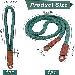 2Pcs 2 Style Nylon Camera Neck Straps & Wristlet Straps&nbsp;AJEW-NB0003-56B