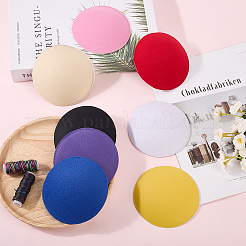 8Pcs 8 Colors EVA Fascinator Hat Base for Millinery&nbsp;AJEW-GF0010-93