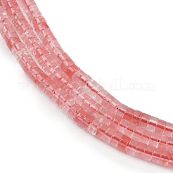 Cherry Quartz Glass Beads Strands&nbsp;G-H230-83